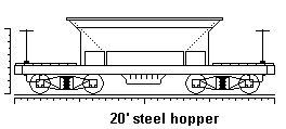 20' open hopper plans